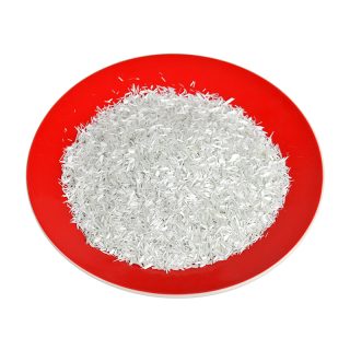 Chopped glass fiber for friction materials